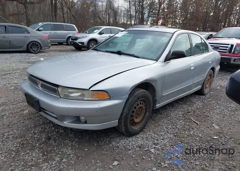 2001 Mitsubishi Galant Es from USA, damaged, VIN 4A3AA46GX1E108219